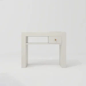 Single White Nail Station