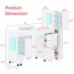 Professional+Manicure+Table+Nail+Desk+with+Dual+Display+Shelves,+Locking+Wheels,+Wrist+Cushion,+and+Built-in+Dust+Collector-109743589 (1)