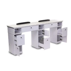 Sonoma Double Manicure Table, Nail Station